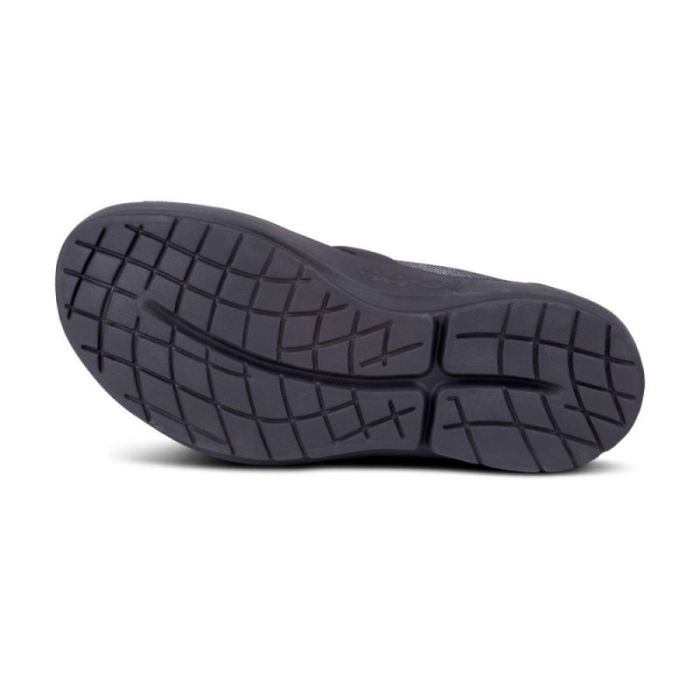 Oofos Canada Women's OOmg Fibre Low Shoe - Black Gray