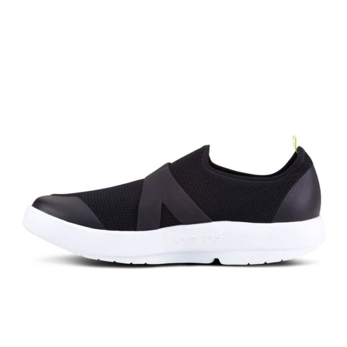 Oofos Canada Men's OOmg Low Shoe - White & Black