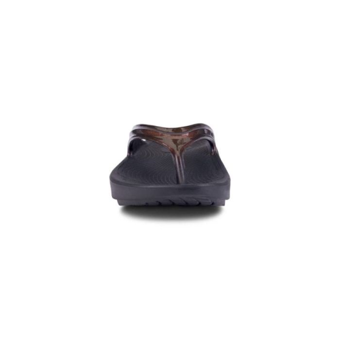 Oofos Canada Women's OOlala Luxe Sandal - Cabernet