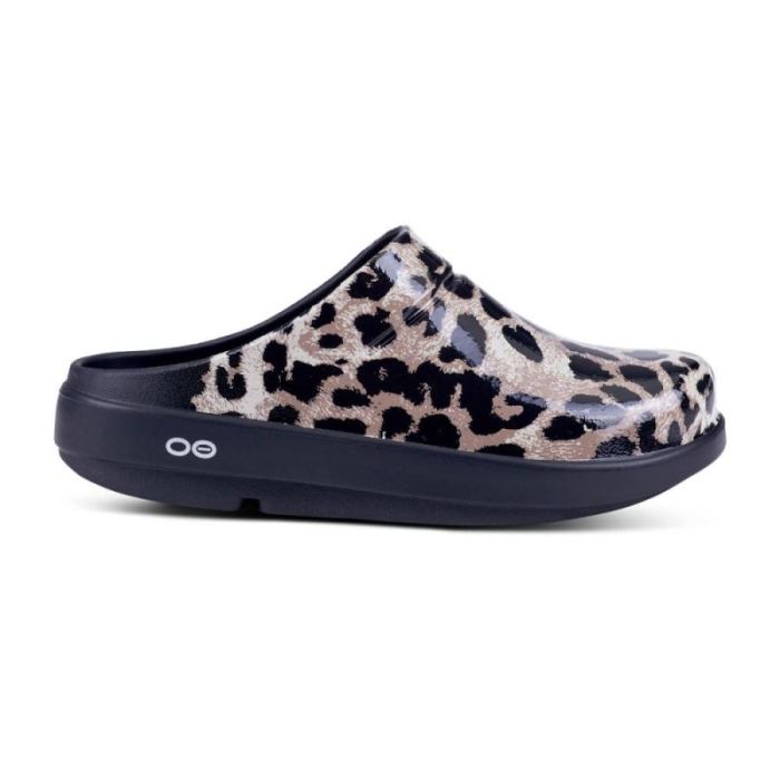 Oofos Canada Women's OOcloog Limited Edition Clog - Cheetah