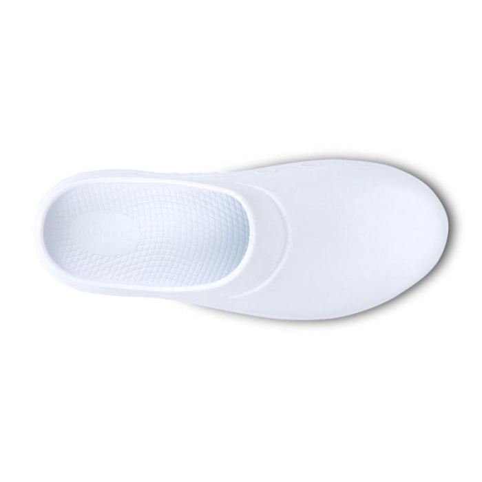 Oofos Canada Men's OOcloog Clog - White