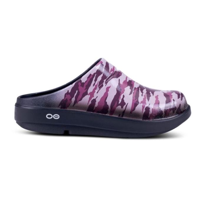 Oofos Canada Women's OOcloog Limited Edition Clog - Purple Camo