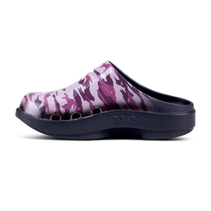 Oofos Canada Women's OOcloog Limited Edition Clog - Purple Camo