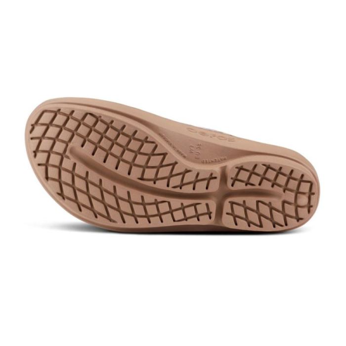 Oofos Canada Women's OOlala Limited Sandal - Desert Snake