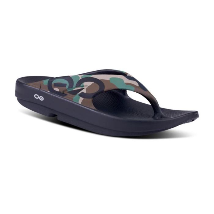 Oofos Canada Women's OOriginal Sport Sandal - Woodland Camo