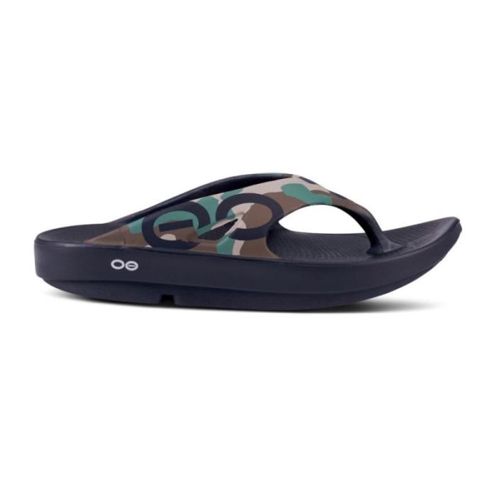 Oofos Canada Women's OOriginal Sport Sandal - Woodland Camo