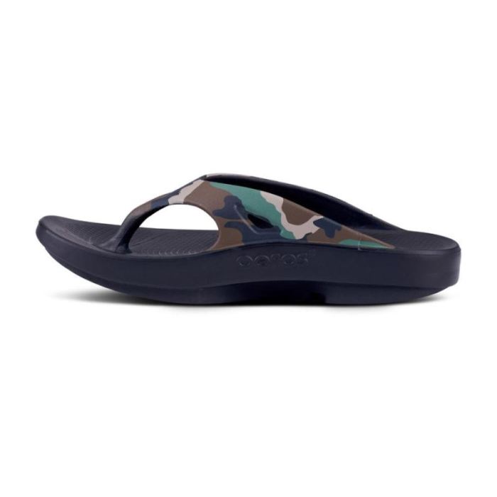 Oofos Canada Women's OOriginal Sport Sandal - Woodland Camo