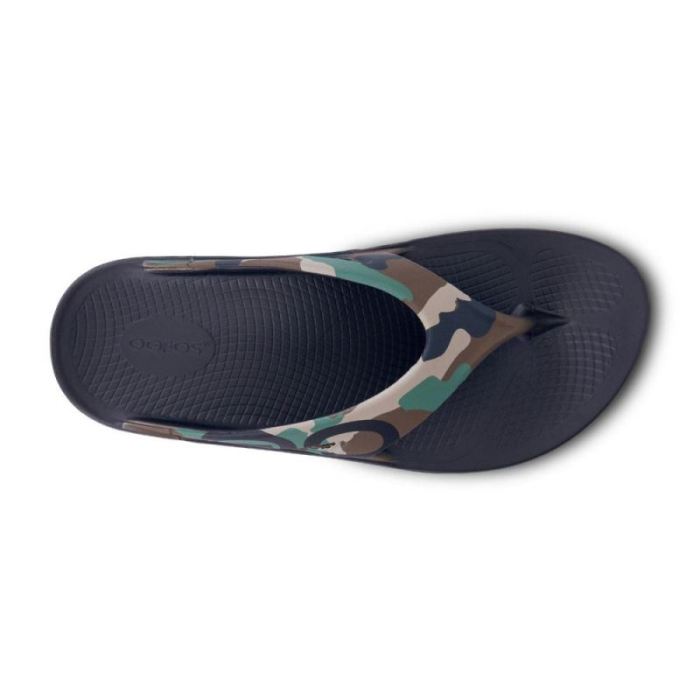 Oofos Canada Women's OOriginal Sport Sandal - Woodland Camo