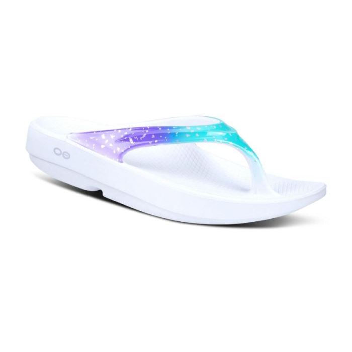 Oofos Canada Women's OOlala Limited Sandal - Confetti