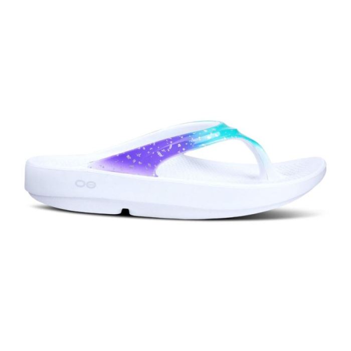 Oofos Canada Women's OOlala Limited Sandal - Confetti