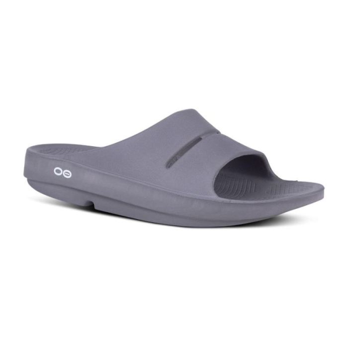 Oofos Canada Women's OOahh Slide Sandal - Slate