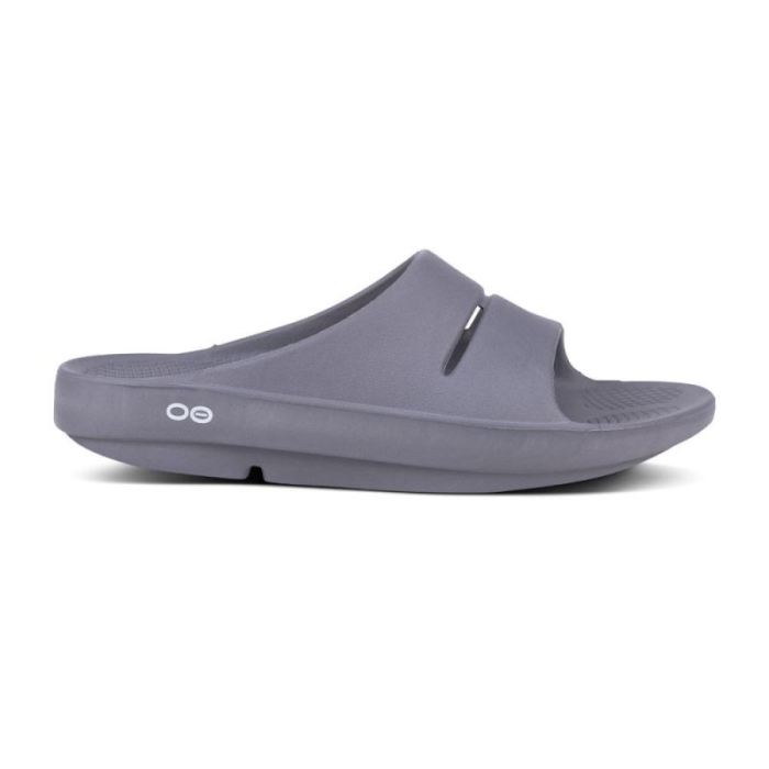 Oofos Canada Women's OOahh Slide Sandal - Slate