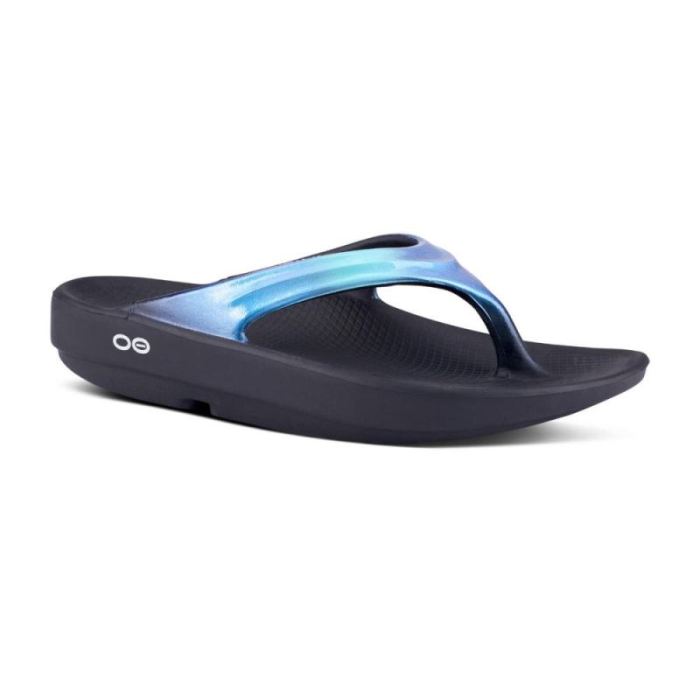 Oofos Canada Women's OOlala Luxe Sandal - Atlantis