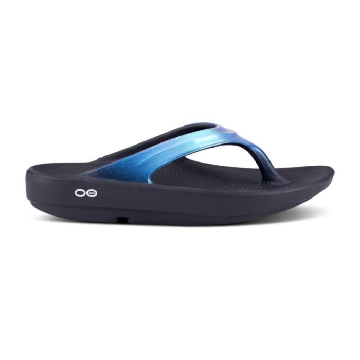 Oofos Canada Women's OOlala Luxe Sandal - Atlantis