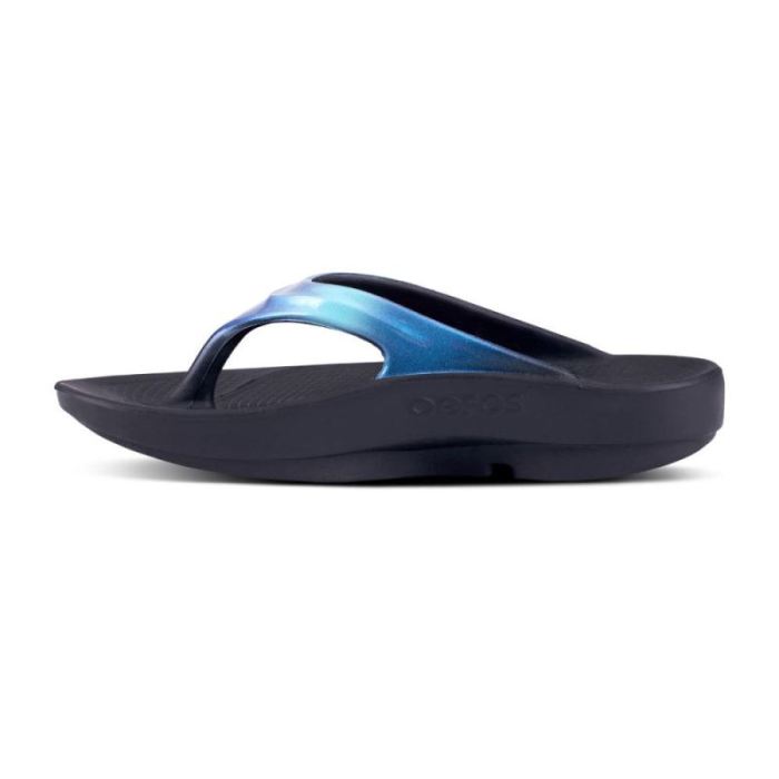 Oofos Canada Women's OOlala Luxe Sandal - Atlantis