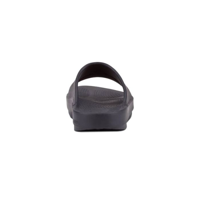 Oofos Canada Men's OOahh Sport Slide Sandal - Black Matte