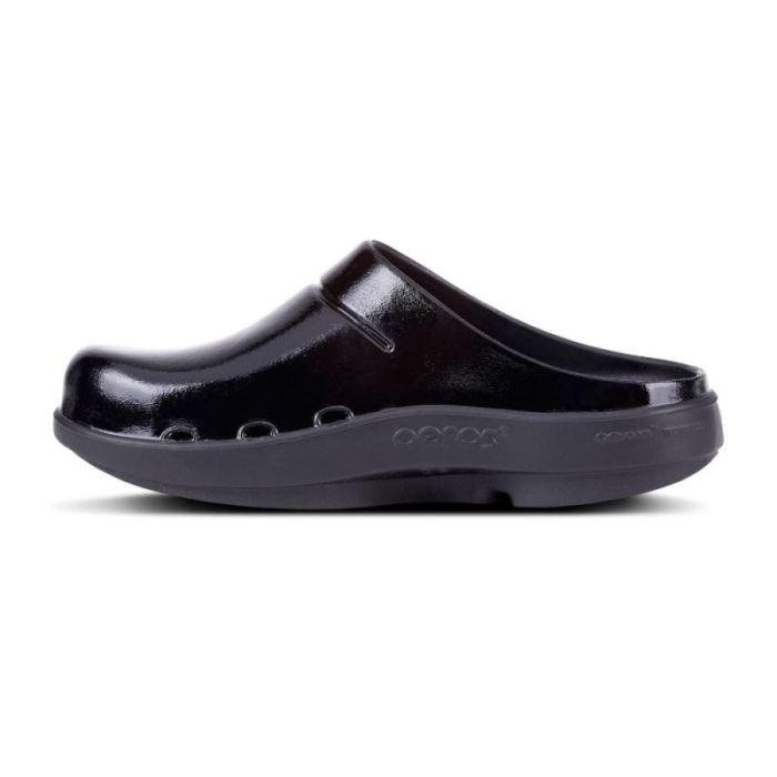 Oofos Canada Women's OOcloog Luxe Clog - Black