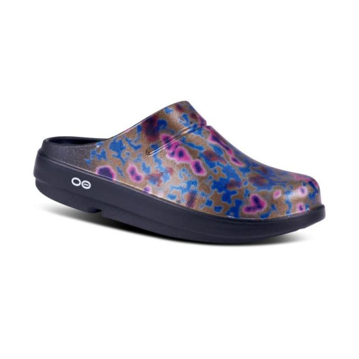 Oofos Canada Women's OOcloog Limited Edition Clog - Kaleidoscope