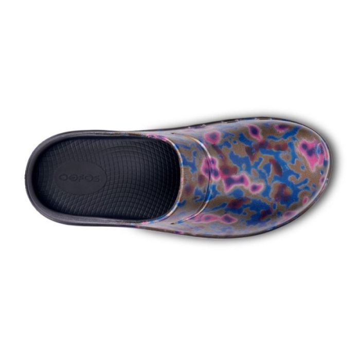 Oofos Canada Women's OOcloog Limited Edition Clog - Kaleidoscope