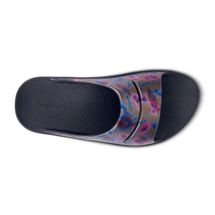 Oofos Canada Women's OOahh Luxe Slide Sandal - Kaleidoscope