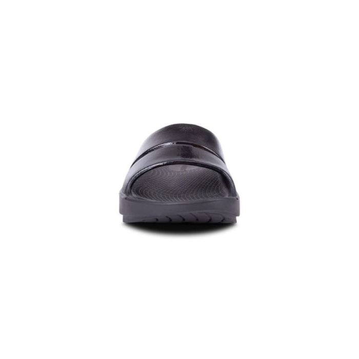 Oofos Canada Women's OOahh Luxe Slide Sandal - Black