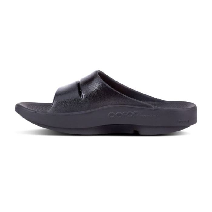 Oofos Canada Women's OOahh Luxe Slide Sandal - Black