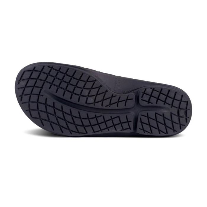 Oofos Canada Women's OOahh Sport Flex Sandal- Matte Black