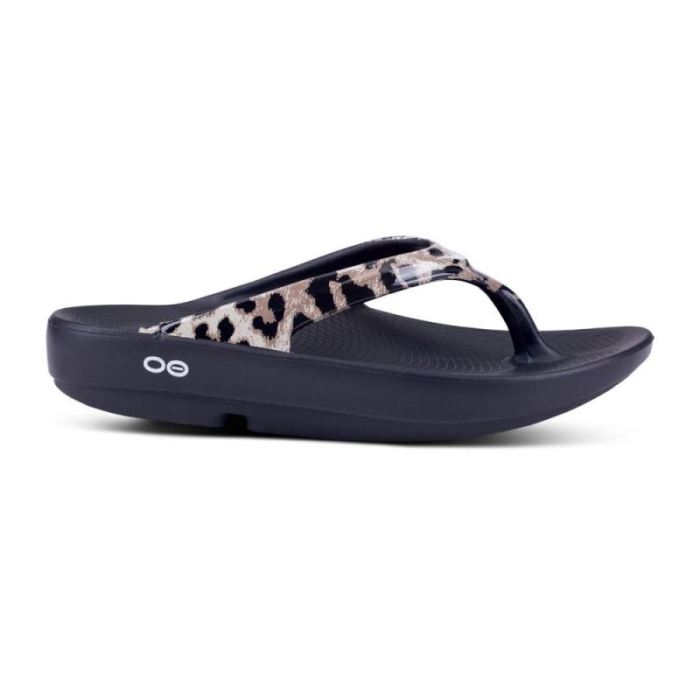 Oofos Canada Women's OOlala Limited Sandal - Cheetah