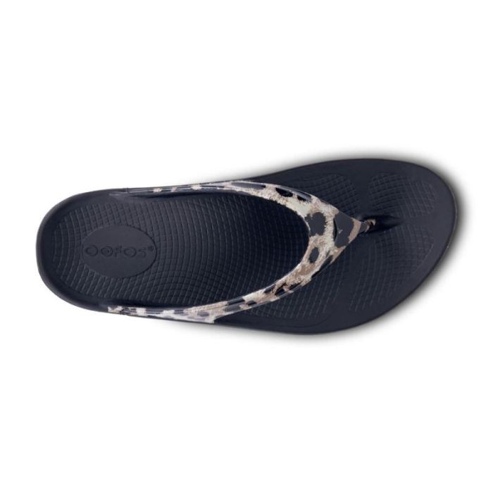 Oofos Canada Women's OOlala Limited Sandal - Cheetah