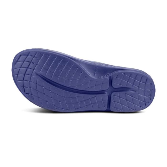 Oofos Canada Women's OOahh Sport Slide Sandal - Navy White