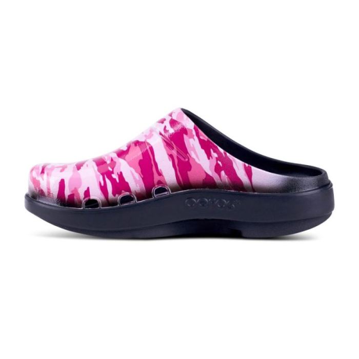 Oofos Canada Women's OOcloog Limited Edition Clog - Project Pink Camo