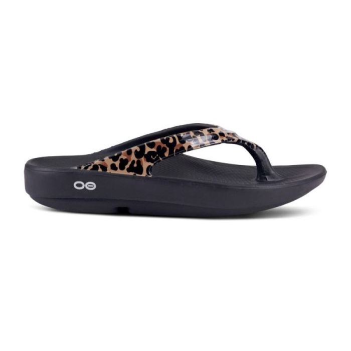 Oofos Canada Women's OOlala Limited Sandal - Leopard