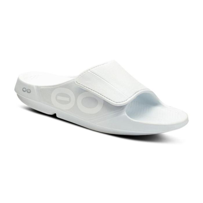 Oofos Canada Women's OOahh Sport Flex Sandal - White