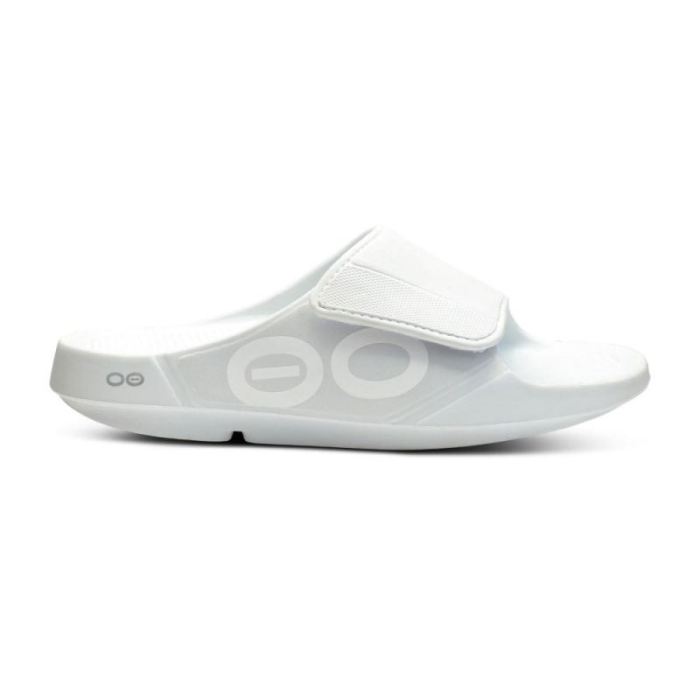 Oofos Canada Women's OOahh Sport Flex Sandal - White