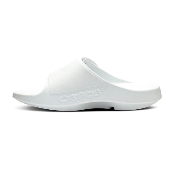 Oofos Canada Women's OOahh Sport Flex Sandal - White