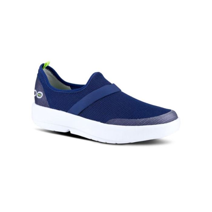 Oofos Canada Women's OOmg Low Shoe - White Navy