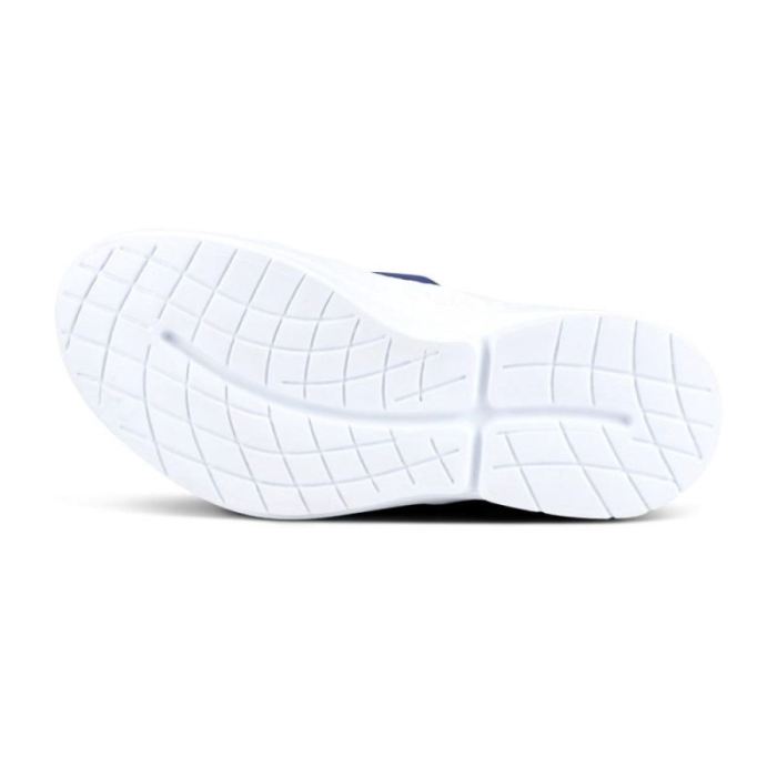 Oofos Canada Men's OOmg Low Shoe - White & Navy