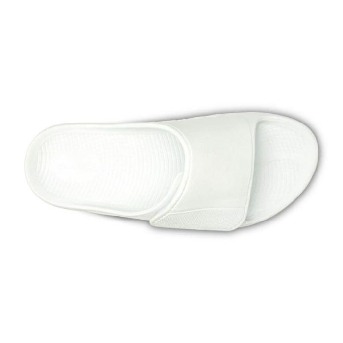 Oofos Canada Men's OOahh Sport Flex Sandal - White
