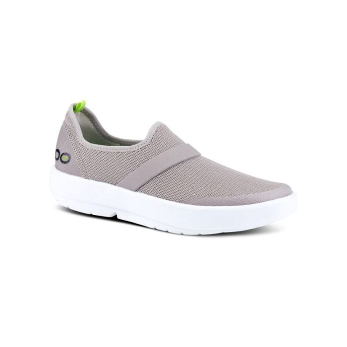 Oofos Canada Women's OOmg Low Shoe - White Gray