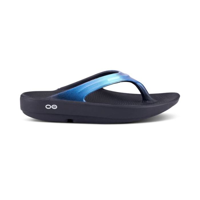 Oofos Canada Women'S Oolala Luxe Sandal - Atlantis
