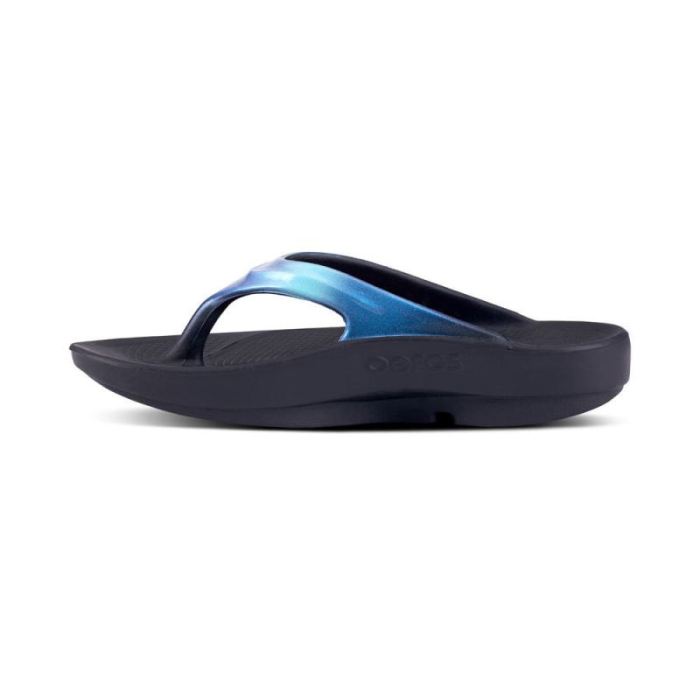 Oofos Canada Women'S Oolala Luxe Sandal - Atlantis