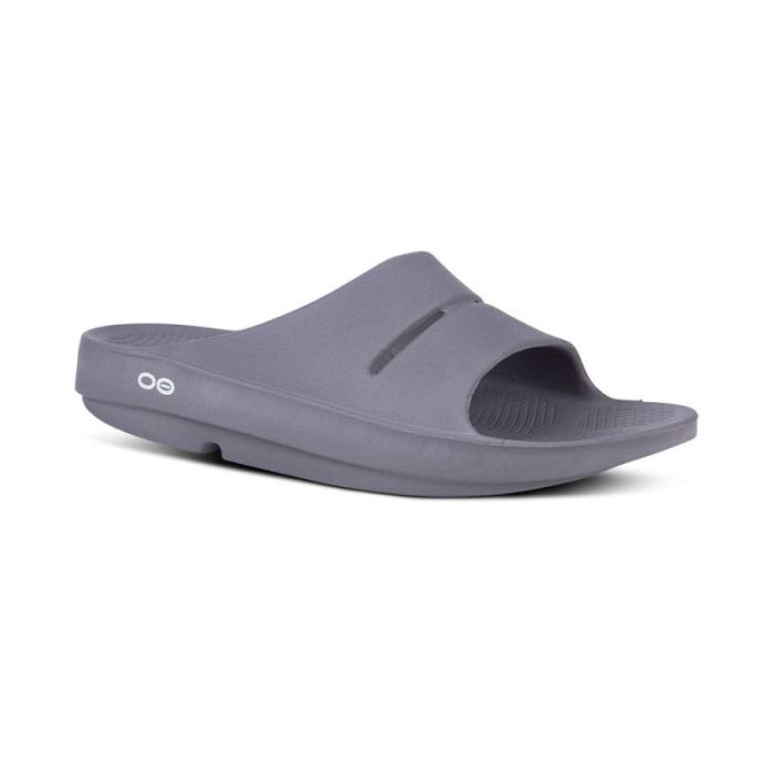 Oofos Canada Men'S Ooahh Slide Sandal - Slate