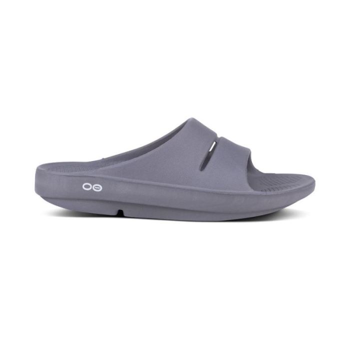 Oofos Canada Men'S Ooahh Slide Sandal - Slate