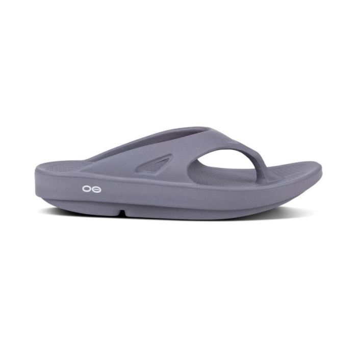 Oofos Canada Men'S Ooriginal Sandal - Slate