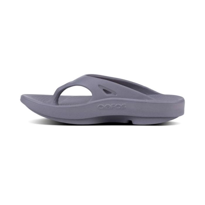 Oofos Canada Men'S Ooriginal Sandal - Slate