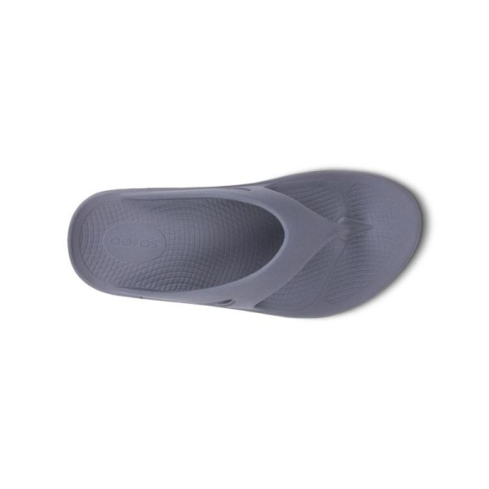 Oofos Canada Men'S Ooriginal Sandal - Slate