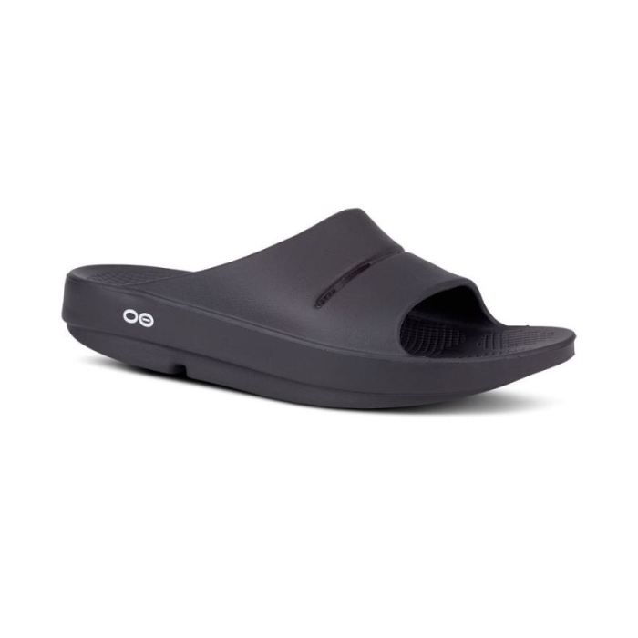 Oofos Canada Women'S Ooahh Slide Sandal - Black