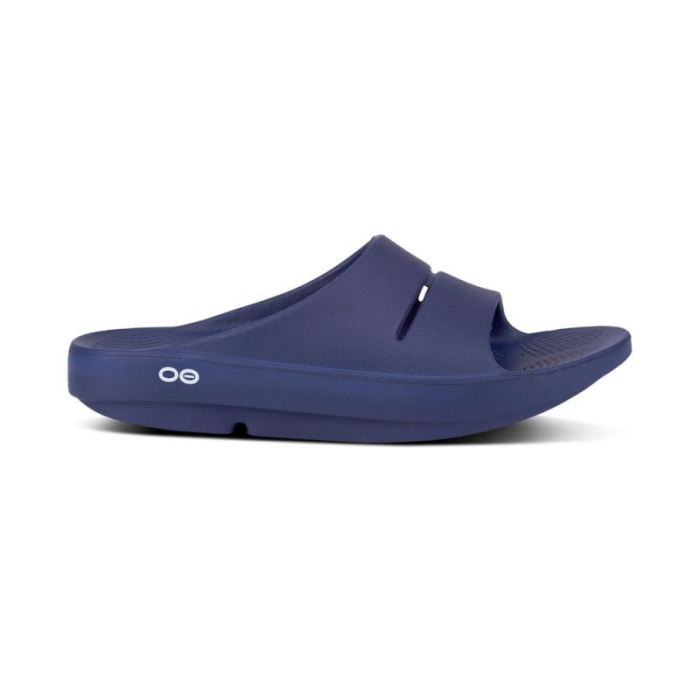 Oofos Canada Women'S Ooahh Slide Sandal - Navy