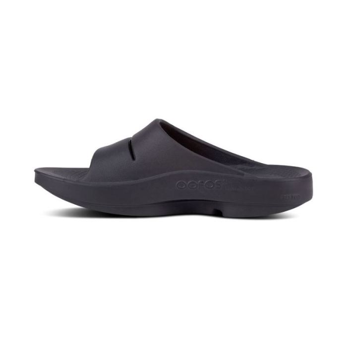 Oofos Canada Women'S Ooahh Slide Sandal - Black