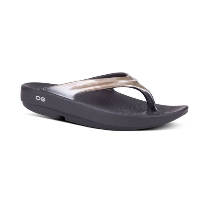 Oofos Canada Women'S Oolala Luxe Sandal - Latte